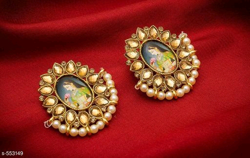 Earrings: starting from Rs.75 /- free COD whatsapp+919199626046