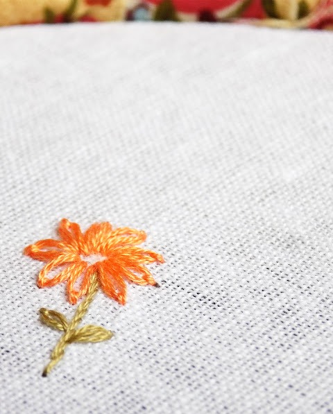 Mũi thêu lazy daizy