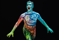 Artist Create Bodypainting Art at the 15th World Bodypainting Festival in Poertschac, Austria