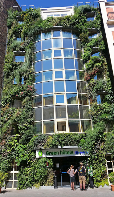 facade végétale par Patrick Blanc