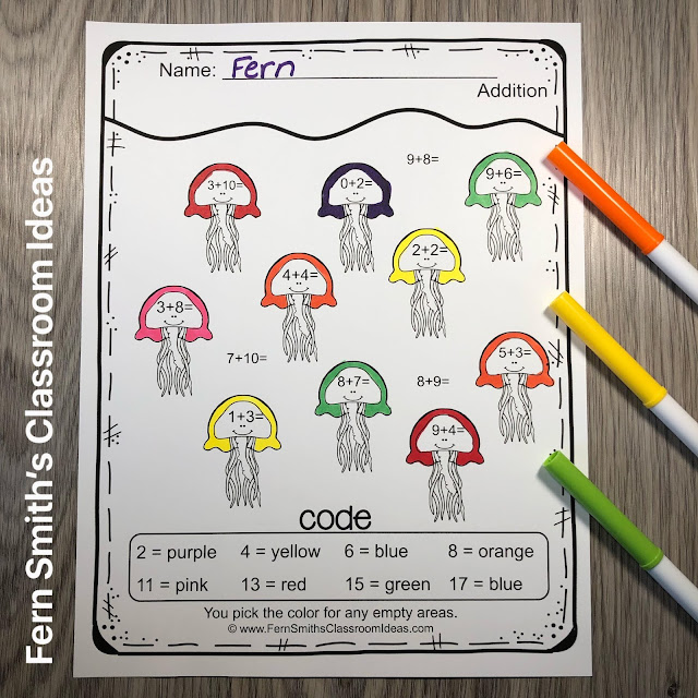 Click Here to Download This Addition Color By Number Worksheet Freebie for Your Classroom Today! Click Here to Download This Addition Color By Number Worksheet Freebie for Your Classroom Today!