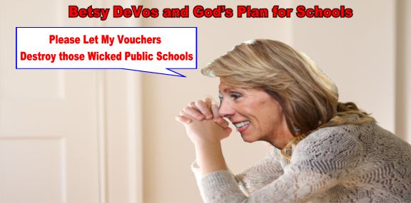 Image result for betsy devos religious charter school