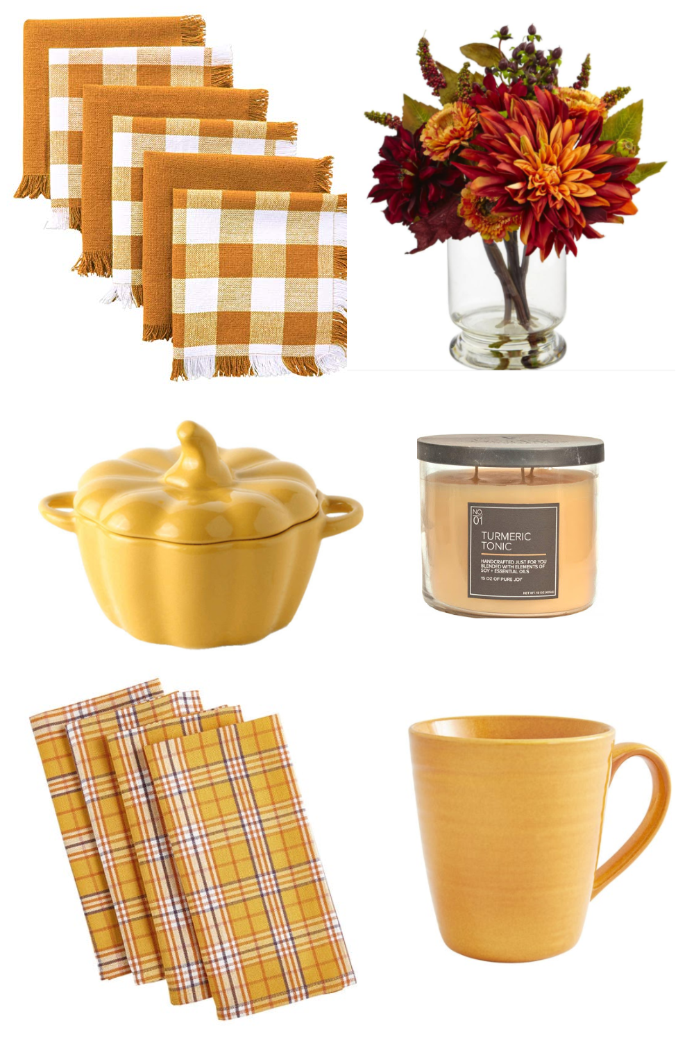 Turmeric Fall Tableware