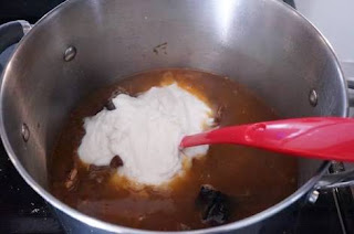 Process of cooking AFIA EFERE.