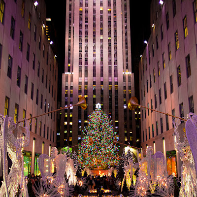 Weihnachtszeit am Rockefeller Center