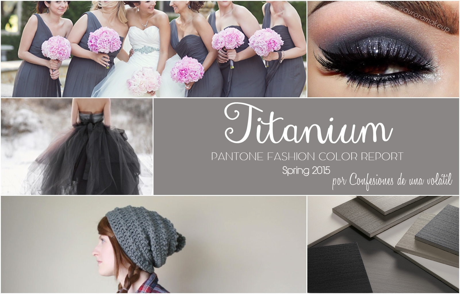 Pantone Fashion Color Report Spring 2015 Titanium Confesiones de una
