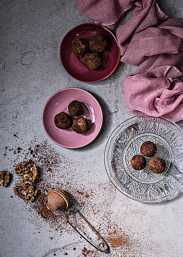 Trufas de queso de cabra y nueces - TuvesyyoHago