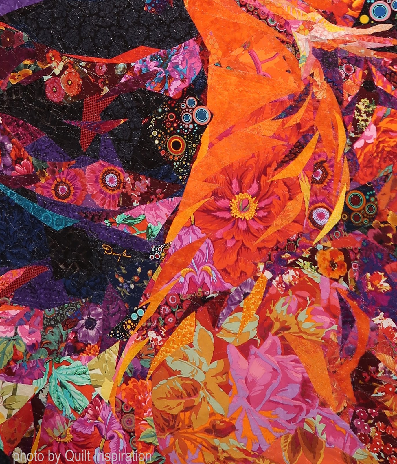 Quilt Inspiration Freehand Patchwork by Danny Amazonas