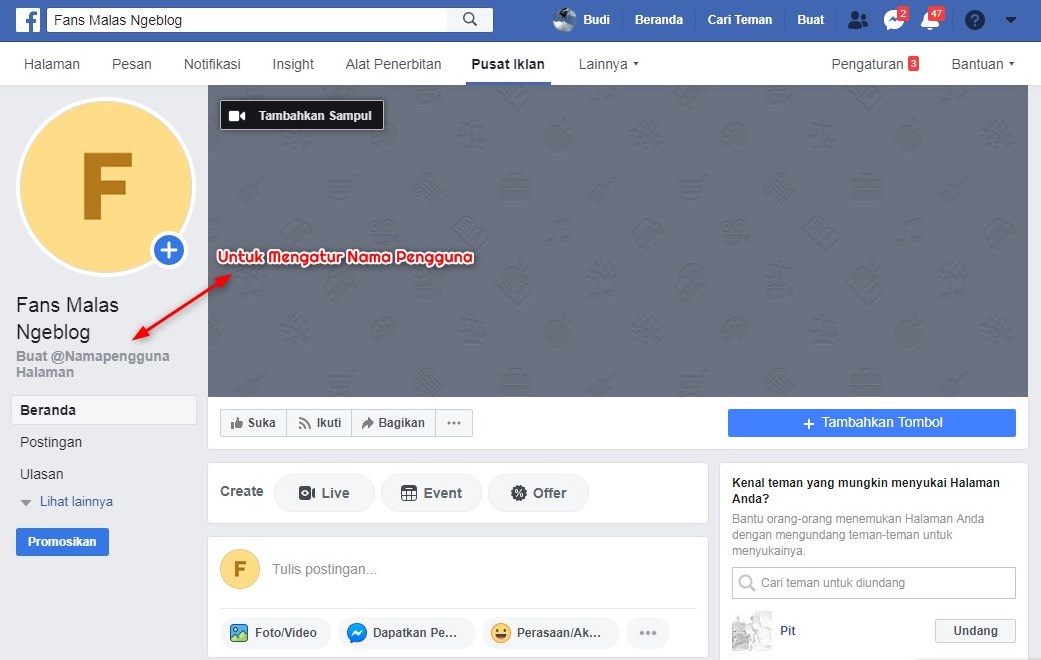 Cara Membuat Fanspage Facebook di Pc dan Android