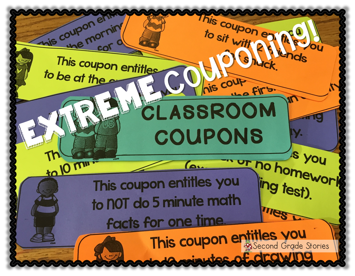 Wordless Wednesday Classroom Coupons Second Grade Stories