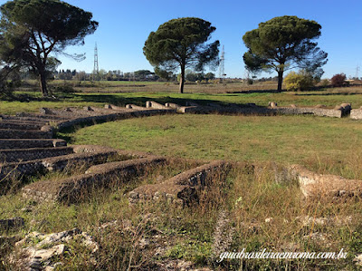 Lucus Feroniae anfiteatro guia brasileria roma - Lucus Feroniae, Col&ocirc;nia Julia Felix