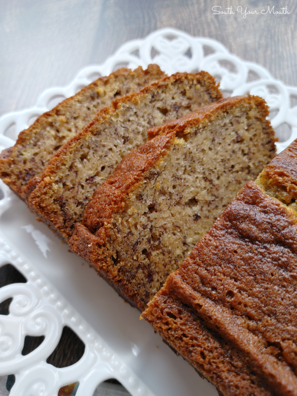 South Your Mouth Secret Ingredient SUPER MOIST Banana Bread