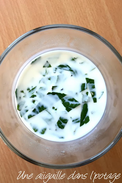 lait-infusé-menthe