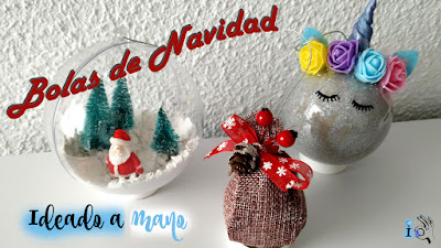 Bolas navideñas Ideadoamano