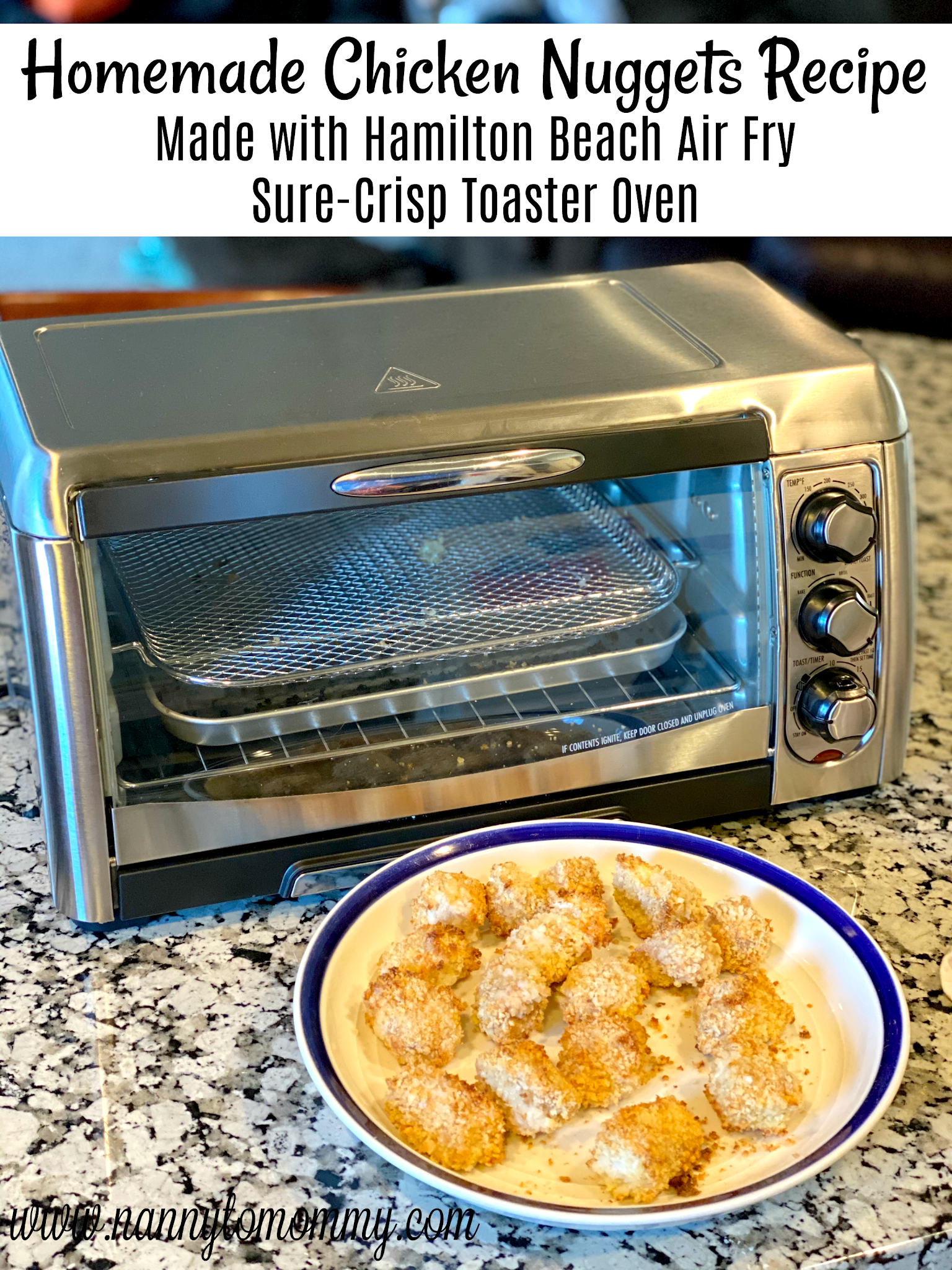hamilton air fryer toaster oven