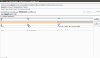 How to tamper data of a website using Burp Suite