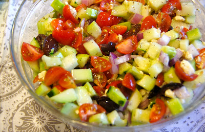 Family Food Finds: Easy Greek Salad