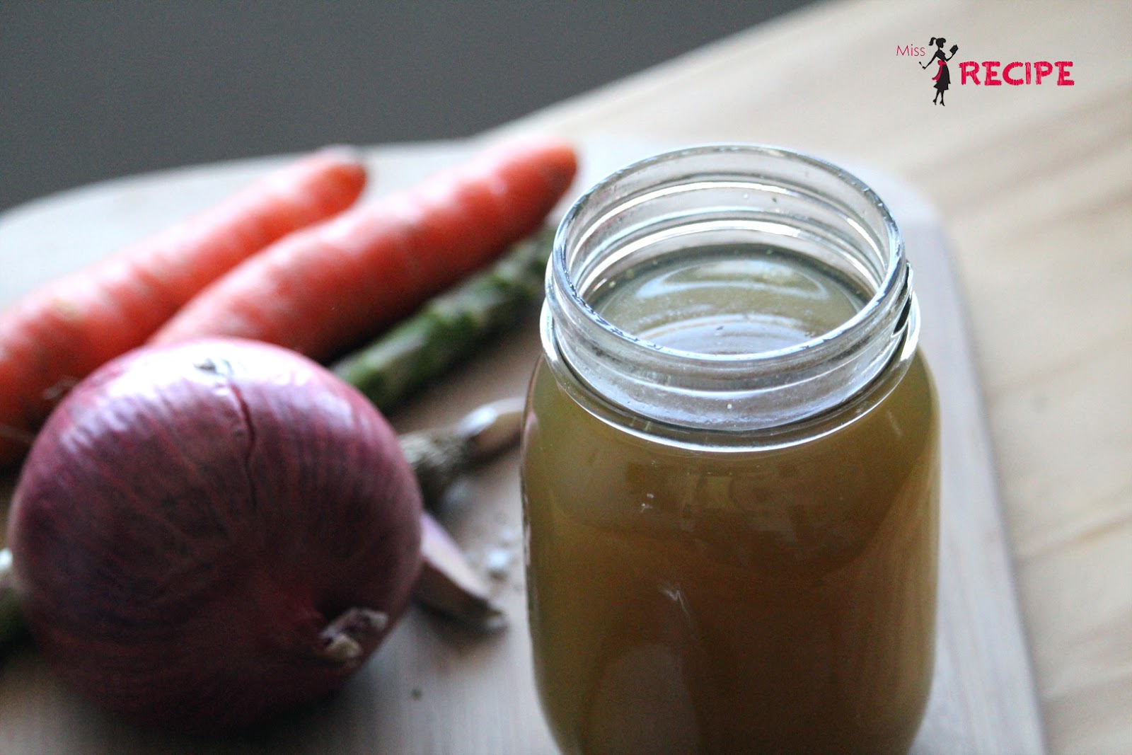 Bouillon de légumes maison Homemade vegetable broth