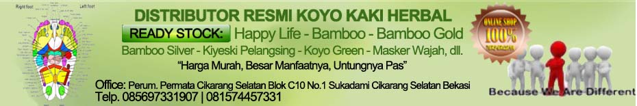 Grosir Koyo Kaki Foot Patch Happy Live-Bamboo