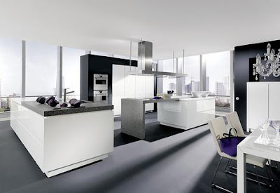 Luxury Modern White Interior Design Kitchen