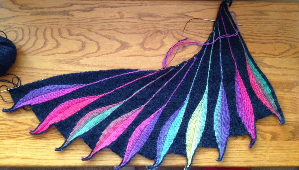 dreambird shawl