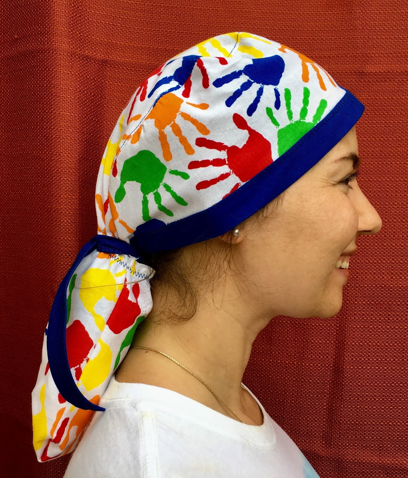 Life After The Third Divorce Scrub Cap Pattern For Long Hair How to