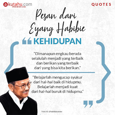 quote inspiratif BJ Habibie