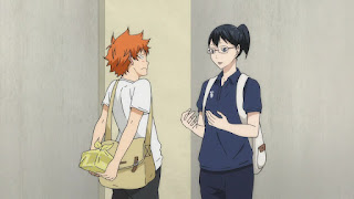 ハイキュー!! アニメ 2期13話 | HAIKYU!! Karasuno 清水潔子 日向翔陽