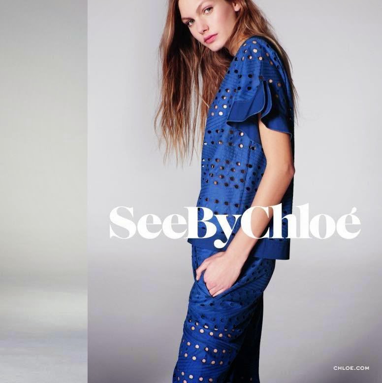 Dutch Models: Annika Krijt for See by Chloé S/S 2015 (campaign)