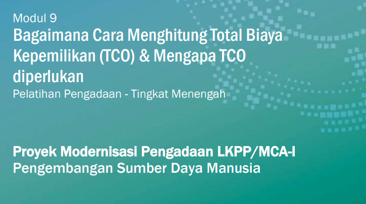 Bagaimana Cara Menghitung Total Biaya Kepemilikan Tco Mengapa Tco Diperlukan Pelatihan Pengadaan Tingkat Menengah Suratmo Blog