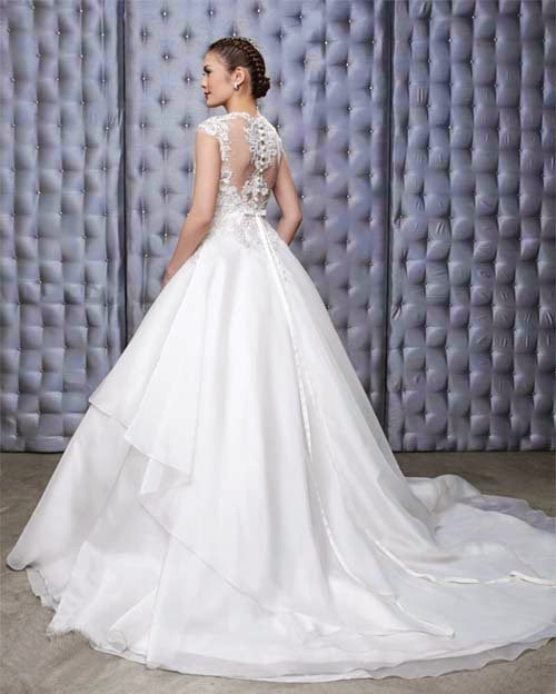 2014 cheap beautiful wedding dresses collection by Veluz Reyes