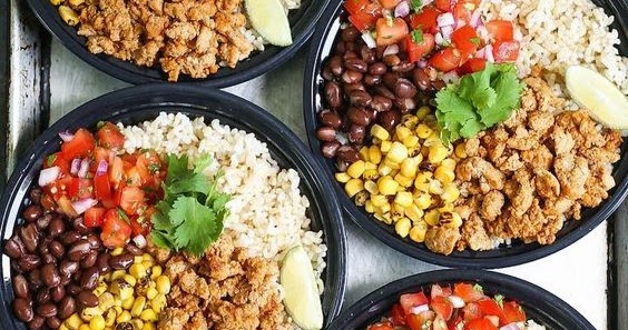 Chicken Burrito Bowl Meal Prep Recipe is the Healthy