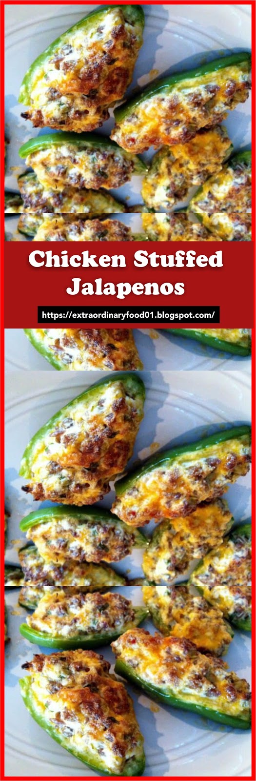 Chicken Stuffed Jalapenos Extra Ordinary Food