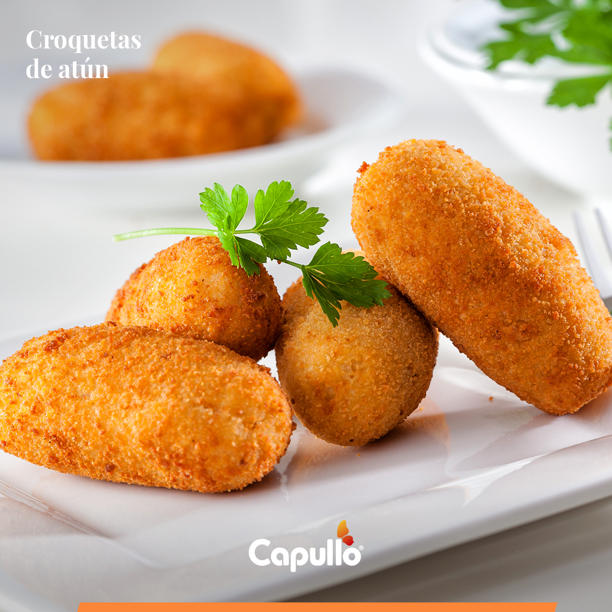 Aceite Capullo Costa Rica Croquetas de atún