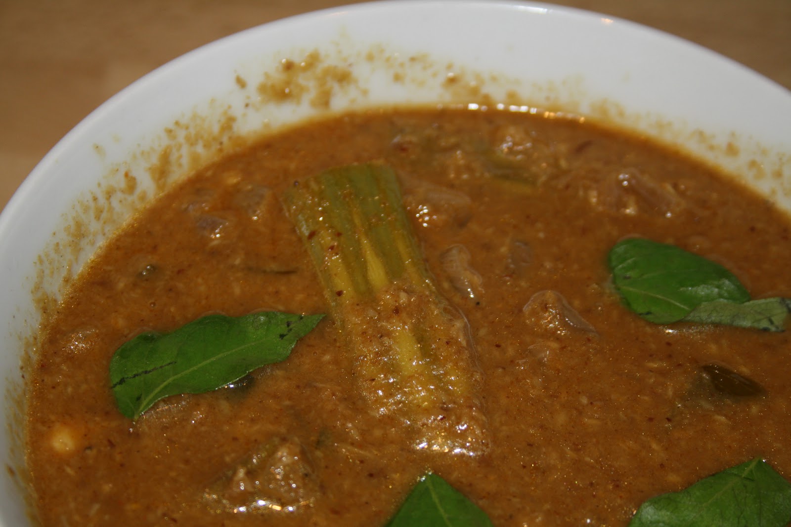 to my Kitchen Drumstick Theeyal