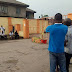 HOST COMMUNITY SHUT DOWN AKWA IBOM STATE MINISTRY OF TRANSPORT, ANNEX, IKOT EKPENE ROAD (FORMER AKTC TERMINAL) WITH INJUNCTION ASKING FOR FINANCIAL COMPENSATION FROM THE GOVERNMENT.(PHOTOS)