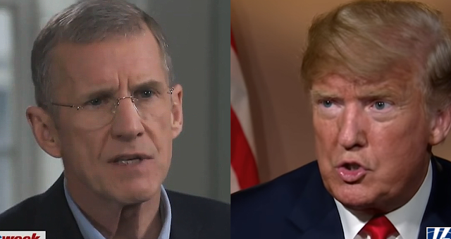 Trump Attacks Gen. McChrystal as a ‘Hillary Lover’ with a ‘Big, Dumb Mouth’