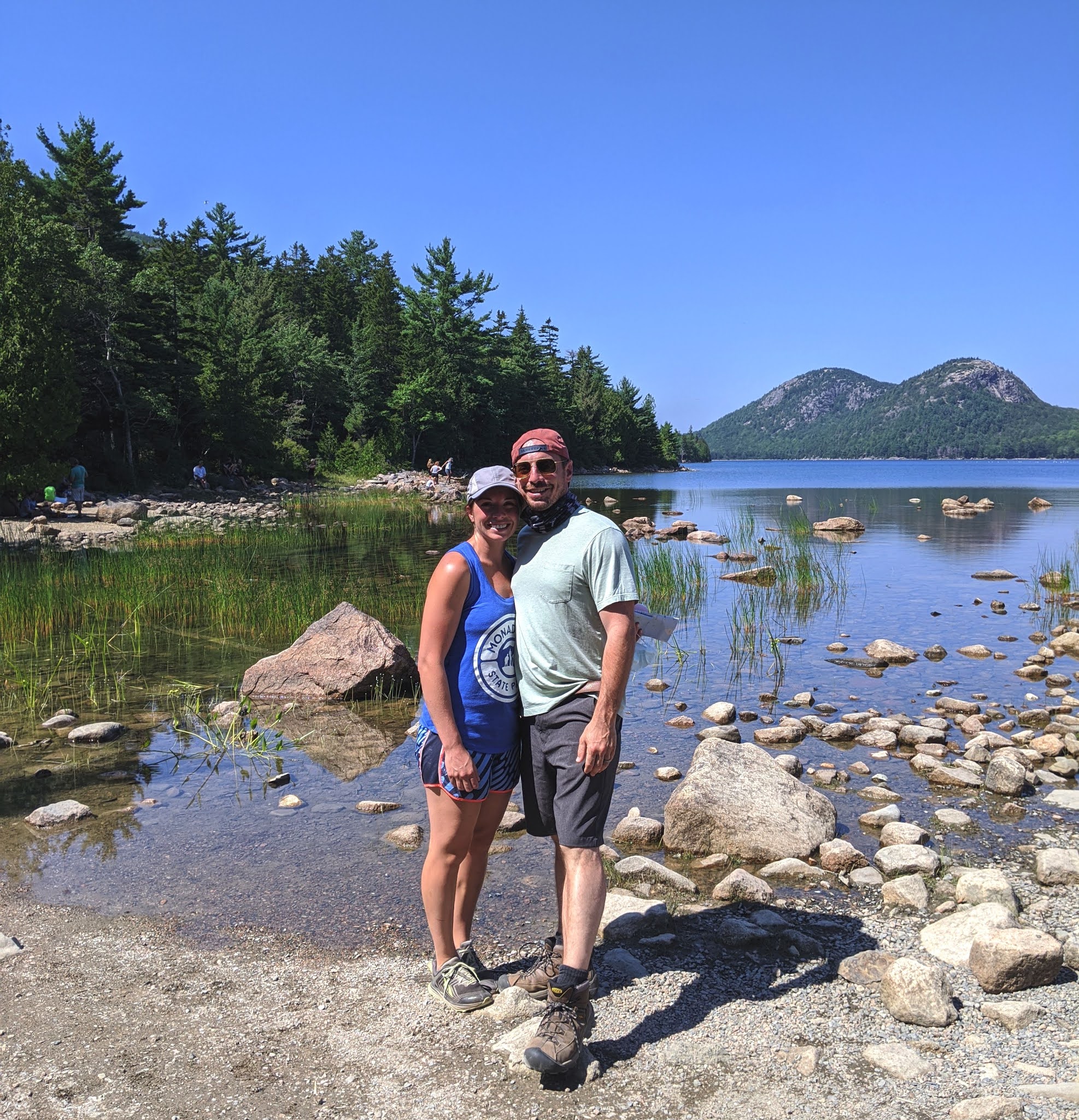 Katie Wanders Jordan Pond Loop Hike Acadia National Park, Maine