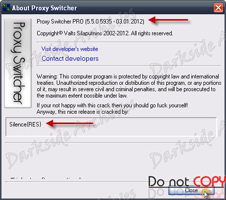Proxy Switcher Pro v5.5.0.5935 - Gratis