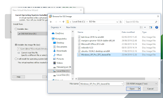 cara install windows di vmware