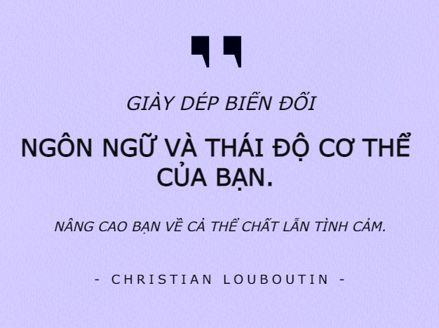 Danh Ngôn Sống Christian Louboutin