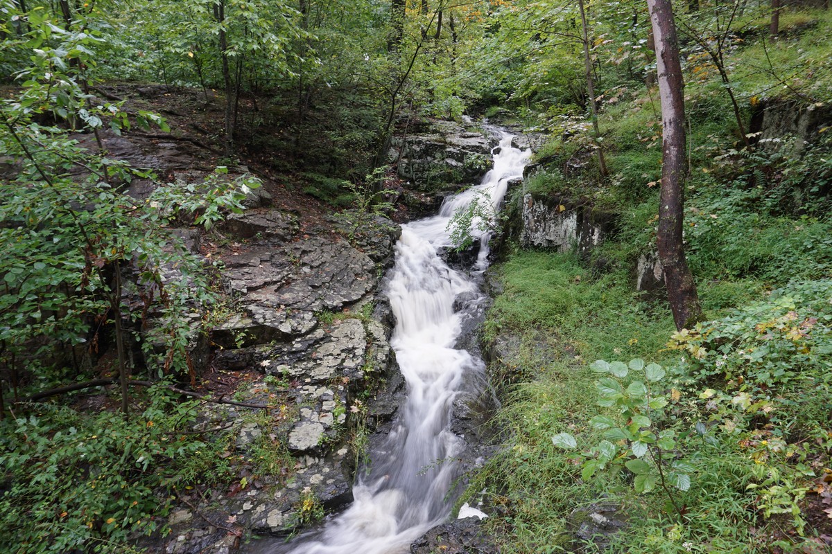 Harriman Hiker Harriman State Park and Beyond Buttermilk Falls County Park after Rain