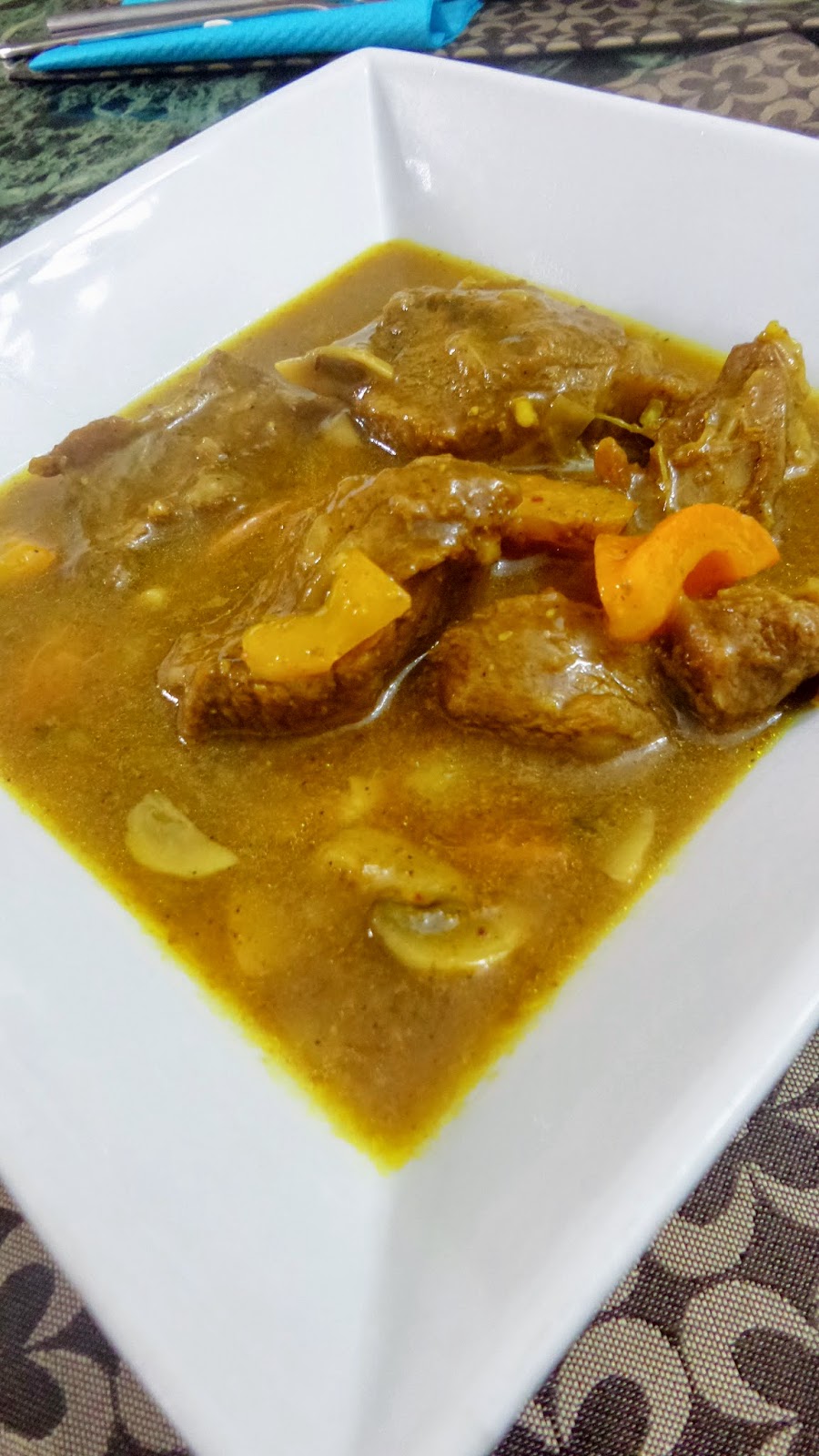 Uzo's Food Labs Curried Lamb Jamaican Style