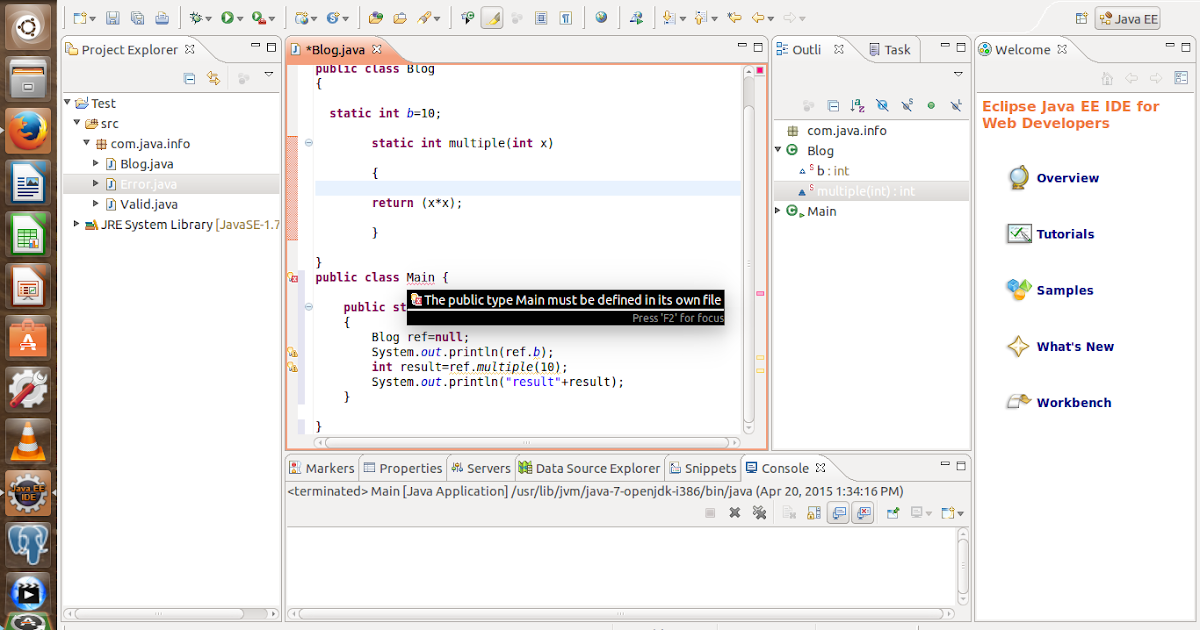Access specifiers or Access modifier in Java