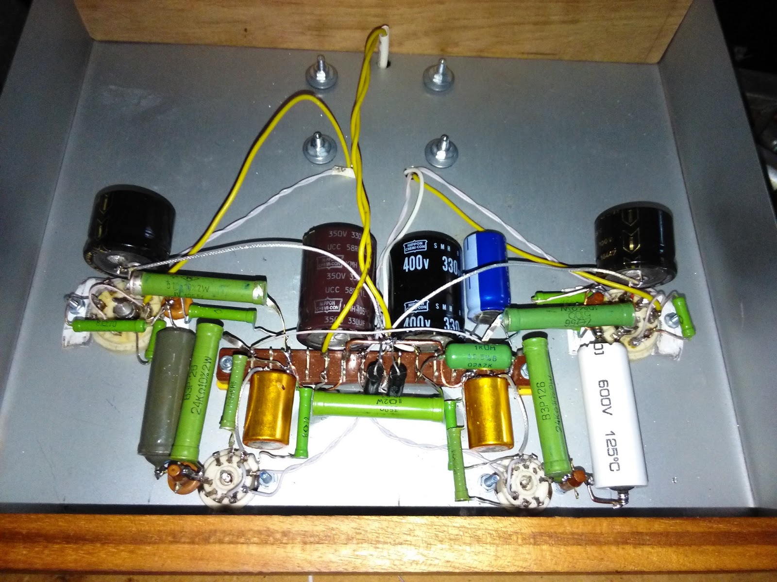Ламповый звук от Сергея Семенкова: Усилитель на лампах 6С4П и 4П1Л.