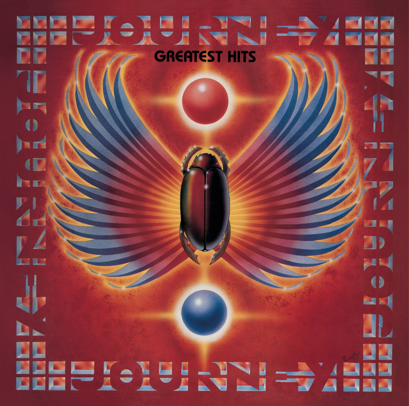 journey album covers meaning