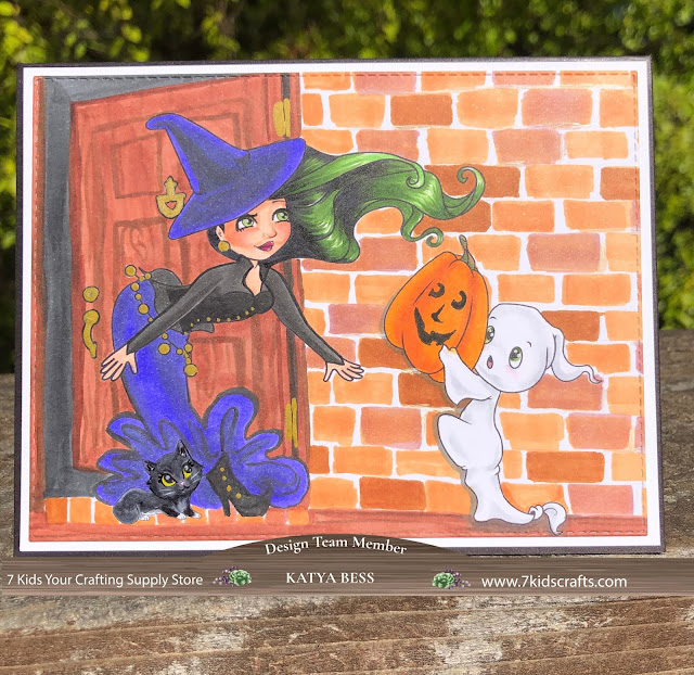 Kattyxotica's Kreations: 7 Kids Crafts: Boo is Helping out