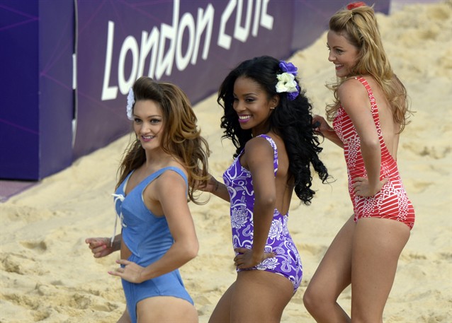 Gallery Olympics Live Sexy Olympic Beach Volleyball Dancers Photos
