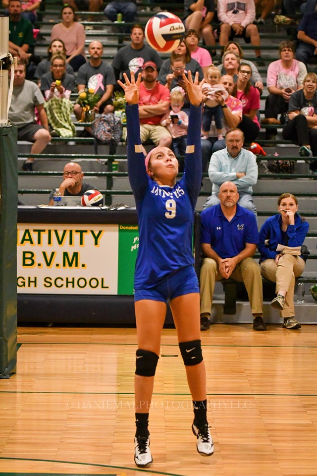 HIGH SCHOOL VOLLEYBALL Minersville Nativity BVM