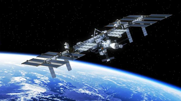 Ilustrasi stasiun luar angkasa. [Shutterstock]